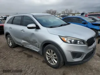 2016 Kia Sorento LX with VIN 5XYPG4A56GG122023, listed as a Copart auction lot 47386125 with 128,504 mi miles and Salvage Title. Bid and sale history available at carsss.com. Image 4.