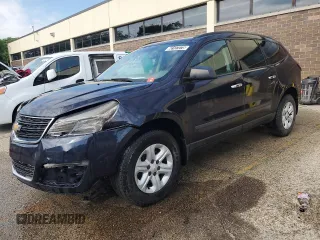 2017 Chevrolet Traverse LS with VIN 1GNKVFKDXHJ212804, listed as a Copart auction lot 62127275 with 127,763 mi miles and Clean title. Bid and sale history available at DreamBid. Image 1.