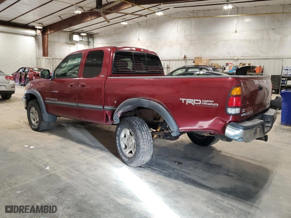 2002 Toyota Tundra SR5 with VIN 5TBBT44112S329910, listed as a Copart auction lot 49835645 with 217,141 mi miles and Non Repairable. Bid and sale history available at carsss.com. Image 2.