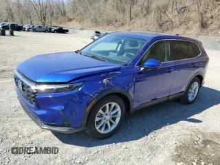 2024 Honda CR-V EX-L with VIN 5J6RS4H7XRL011278, listed as a Copart auction lot 53759015 with 14,030 mi miles and Salvage Title. Bid and sale history available at carsss.com. Image 1.