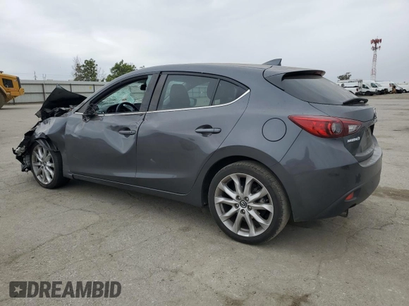 2016 Mazda 3 S Touring with VIN JM1BM1M3XG1299797, listed as a Copart auction lot 54344485 with Not provided miles and Salvage title. Bid and sale history available at DreamBid. Image 2.