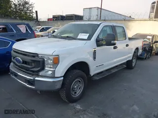 2022 Ford Super Duty F-250 SRW XL with VIN 1FT7W2BT5NEC17344, listed as a IAAI auction lot 41150860 with 76,879 mi miles. Bid and sale history available at carsss.com. Image 18.
