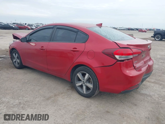 2018 Kia Forte LX with VIN 3KPFL4A7XJE187602, listed as a IAAI auction lot 41432177 with 90,573 mi miles and . Bid and sale history available at DreamBid. Image 3.