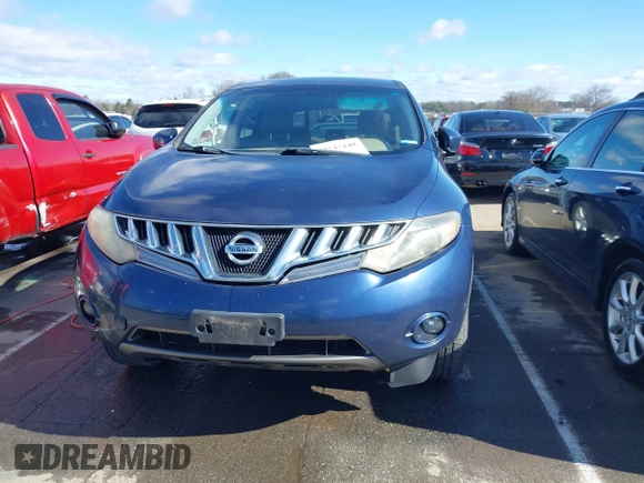 2009 Nissan Murano S with VIN JN8AZ18WX9W148342, listed as a IAAI auction lot 41742440 with 223,113 mi miles. Bid and sale history available at carsss.com. Image 12.