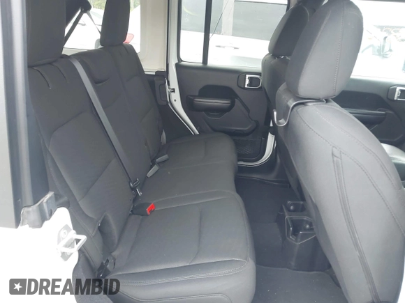 2018 Jeep Wrangler Unlimited Sport S z VIN 1C4HJXDG6JW222637, wystawiony jako IAAI lot #42333283 z przebiegiem 80 595 mil mil oraz . Historia ofert i sprzedaży dostępna na DreamBid. Obrazek 8.