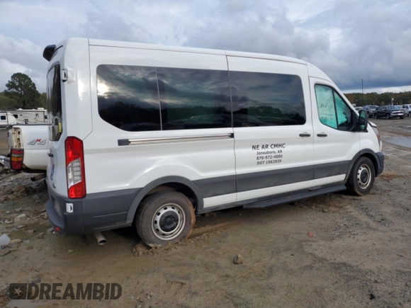 2022 Ford Transit Passenger XL с VIN 1FDAX2C82NKA69339, выставлен на аукционе Copart как лот 78907284 с пробегом 20 426 миль миль и Списание • Salvage title. История ставок и продаж доступна на DreamBid. Изображение 3.
