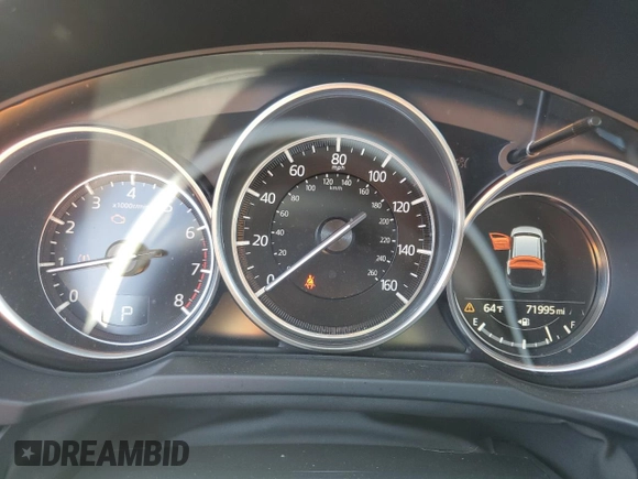 2019 Mazda CX-5 Touring with VIN JM3KFACM0K0667348, listed as a Copart auction lot 46369485 with 71,995 mi miles and Salvage Title. Bid and sale history available at carsss.com. Image 9.