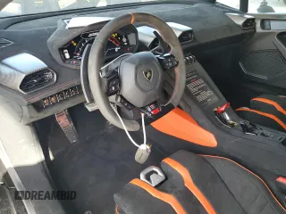 2023 Lamborghini Huracan z VIN ZHWUA6ZX6PLA25067, wystawiony jako Copart lot #79047854 z przebiegiem 13 217 mil mil oraz Nie do naprawy • Non repairable. Historia ofert i sprzedaży dostępna na DreamBid. Obrazek 8.