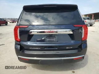 2021 GMC Yukon SLT with VIN 1GKS2BKD7MR199116, listed as a Copart auction lot 45635135 with 58,069 mi miles and Salvage Title. Bid and sale history available at carsss.com. Image 6.