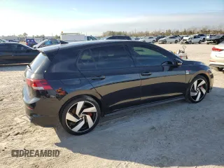 2022 Volkswagen Golf GTI SE with VIN WVWN87CD4NW153426, listed as a Copart auction lot 42618845 with 18,243 mi miles and Non Repairable. Bid and sale history available at carsss.com. Image 3.