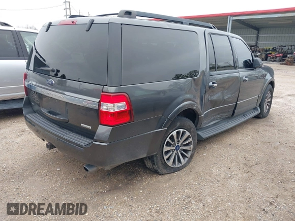 2017 Ford Expedition Max XLT z VIN 1FMJK1JT0HEA52848, wystawiony jako IAAI lot #41545414 z przebiegiem 159 362 mil mil oraz . Historia ofert i sprzedaży dostępna na DreamBid. Obrazek 4.