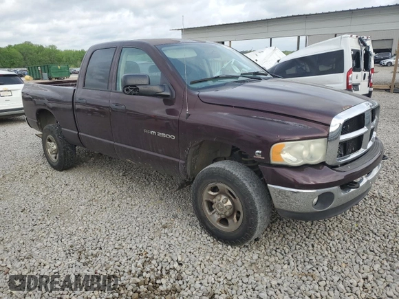 2004 Dodge 2500 SLT z VIN 3D7KU28C54G121413, wystawiony jako Copart lot #52992525 z przebiegiem 305 882 mil mil oraz Szkoda całkowita • Salvage title. Historia ofert i sprzedaży dostępna na DreamBid. Obrazek 4.