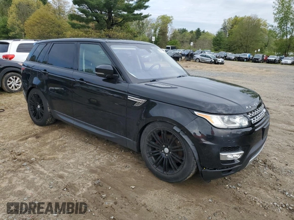 2016 Land Rover Range Rover Sport HSE with VIN SALWR2VF2GA551875, listed as a Copart auction lot 56170645 with 126,301 mi miles and Clean Title. Bid and sale history available at DreamBid. Image 4.