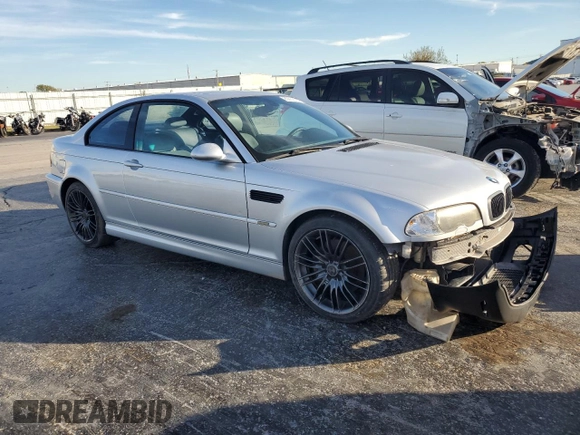2002 BMW 3 Series M3 with VIN WBSBL934X2JR14507, listed as a Copart auction lot 80052584 with 208,764 mi miles and Clean Title. Bid and sale history available at DreamBid. Image 4.