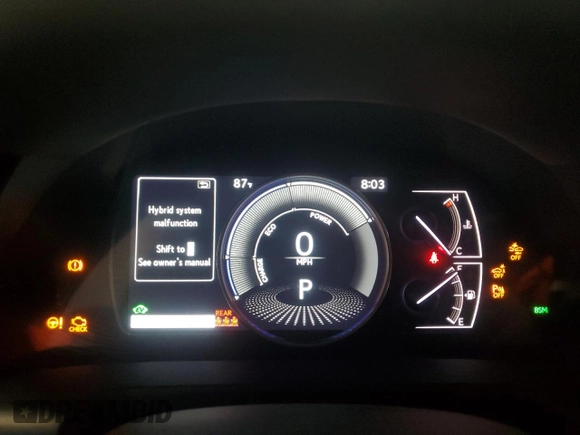 2024 Lexus ES 300h Luxury с VIN 58AEA1C13RU049460, выставлен на аукционе Copart как лот 56196505 с пробегом 8 319 миль миль и Списание • Salvage title. История ставок и продаж доступна на DreamBid. Изображение 9.