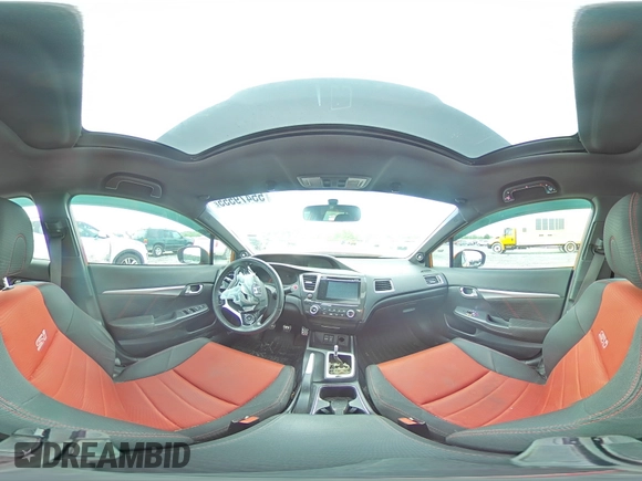 2015 Honda Civic Si z VIN 2HGFB6E51FH701373, wystawiony jako Copart lot #55479555 z przebiegiem Nie podano mil oraz Szkoda całkowita • Salvage title. Historia ofert i sprzedaży dostępna na DreamBid. Obrazek 14.