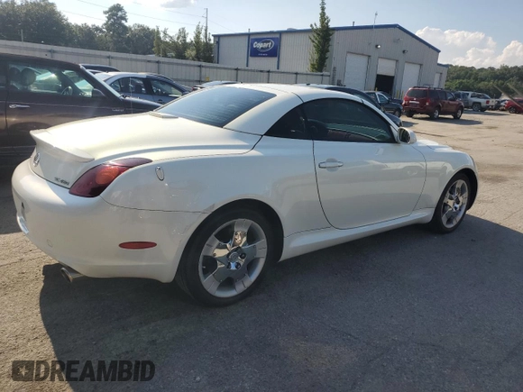 2002 Lexus SC with VIN JTHFN48Y820026697, listed as a Copart auction lot 67996114 with 156,536 mi miles and Salvage Title. Bid and sale history available at carsss.com. Image 3.