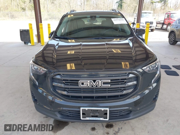 2021 GMC Terrain SLT with VIN 3GKALVEV4ML349107, listed as a IAAI auction lot 41970166 with 39,936 mi miles and . Bid and sale history available at carsss.com. Image 12.