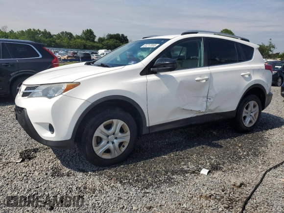 2013 Toyota RAV4 LE z VIN 2T3BFREV9DW103130, wystawiony jako Copart lot #61217555 z przebiegiem 83 397 mil mil oraz Szkoda całkowita • Salvage title. Historia ofert i sprzedaży dostępna na DreamBid. Obrazek 1.