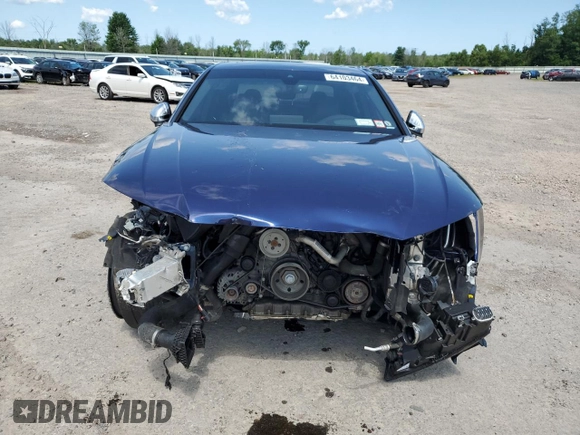 2018 Audi S4 Prestige with VIN WAUC4BF42JA018662, listed as a Copart auction lot 64103464 with 0 mi miles and Salvage Title. Bid and sale history available at carsss.com. Image 5.