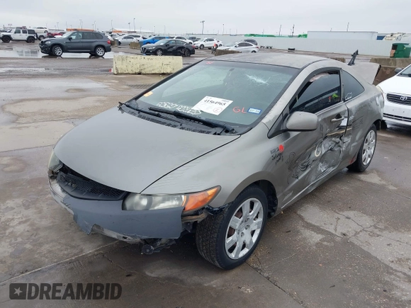 2006 Honda Civic Cpe LX with VIN 2HGFG11686H559025, listed as a IAAI auction lot 41564965 with 279,475 mi miles. Bid and sale history available at carsss.com. Image 22.