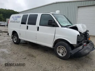 2012 Chevrolet Express Cargo z VIN 1GCWGFCA1C1169004, wystawiony jako Copart lot #71554104 z przebiegiem Nie podano mil oraz Szkoda całkowita • Salvage title. Historia ofert i sprzedaży dostępna na DreamBid. Obrazek 4.