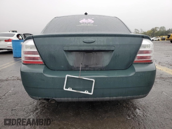 2008 Ford Taurus SEL with VIN 1FAHP24W38G170693, listed as a Copart auction lot 73331994 with 185,112 mi miles and Salvage Title. Bid and sale history available at carsss.com. Image 6.