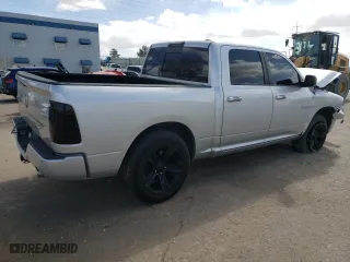 2010 Dodge Ram 1500 SLT with VIN 1D7RB1CT6AS118157, listed as a Copart auction lot 45208405 with 188,739 mi miles and Salvage Title. Bid and sale history available at carsss.com. Image 3.