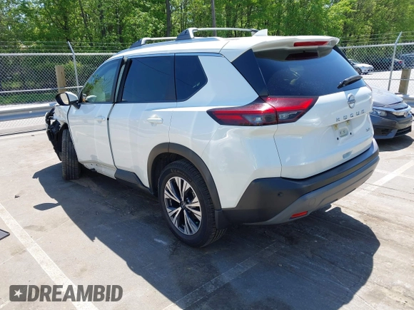 2023 Nissan Rogue SV z VIN JN8BT3BA5PW430433, wystawiony jako IAAI lot #42066631 z przebiegiem 37 735 mil mil oraz . Historia ofert i sprzedaży dostępna na DreamBid. Obrazek 3.