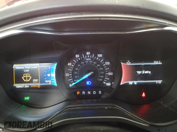 2020 Ford Fusion SE with VIN 3FA6P0T90LR218353, listed as a Copart auction lot 62332045 with 109,421 mi miles and Clean title. Bid and sale history available at DreamBid. Image 9.