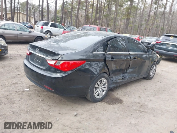 2012 Hyundai Sonata GLS with VIN 5NPEB4ACXCH340280, listed as a IAAI auction lot 41375927 with Not Provided miles. Bid and sale history available at carsss.com. Image 4.