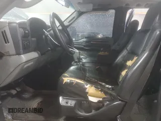 2005 Ford F-250 XL with VIN 1FTSW21545EC81128, listed as a Copart auction lot 56882565 with 271,960 mi miles and Salvage title. Bid and sale history available at DreamBid. Image 7.