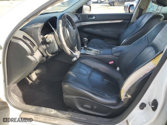 2011 Infiniti G25 Sedan Journey with VIN JN1DV6AP2BM831418, listed as a Copart auction lot 50463335 with 0 mi miles and Salvage Title. Bid and sale history available at carsss.com. Image 7.