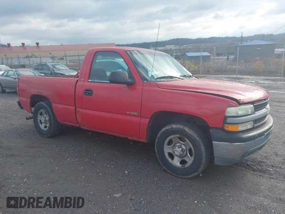 1999 Chevrolet Silverado 1500 with VIN 1GCEC14W9XZ131595, listed as a IAAI auction lot 40992118 with 0 mi miles. Bid and sale history available at carsss.com. Image 1.