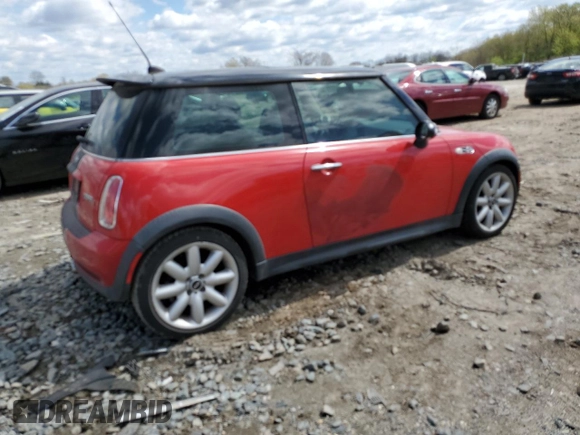 2006 MINI Hardtop S z VIN WMWRE33546TJ38274, wystawiony jako Copart lot #53336105 z przebiegiem 171 593 mil mil oraz Czysty tytuł • Clean title. Historia ofert i sprzedaży dostępna na DreamBid. Obrazek 3.