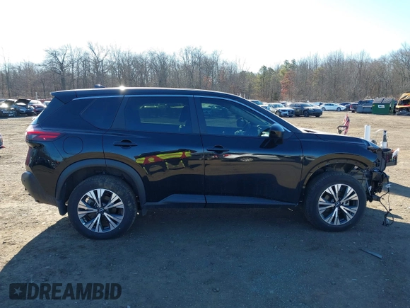2023 Nissan Rogue SV with VIN JN8BT3BB1PW356355, listed as a IAAI auction lot 41417272 with 9,264 mi miles and . Bid and sale history available at DreamBid. Image 13.