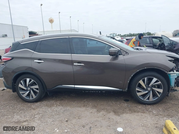 2015 Nissan Murano S with VIN 5N1AZ2MG1FN213009, listed as a IAAI auction lot 41365676 with 175,241 mi miles. Bid and sale history available at carsss.com. Image 14.