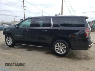 2023 Chevrolet Suburban Premier with VIN 1GNSCFKD0PR500207, listed as a Copart auction lot 48436254 with 10,108 mi miles and . Bid and sale history available at DreamBid. Image 2.