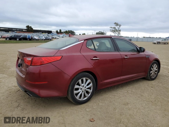 2015 Kia Optima LX with VIN 5XXGM4A75FG359647, listed as a Copart auction lot 50391055 with 197,738 mi miles and Salvage Title. Bid and sale history available at carsss.com. Image 3.
