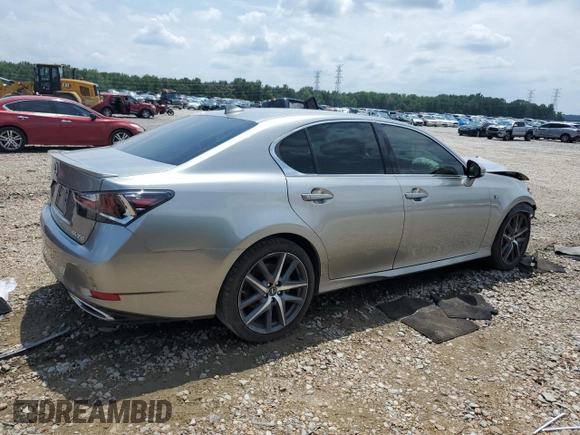 2016 Lexus GS 350 with VIN JTHBZ1BL5GA005709, listed as a Copart auction lot 63246824 with 67,407 mi miles and Salvage Title. Bid and sale history available at carsss.com. Image 3.