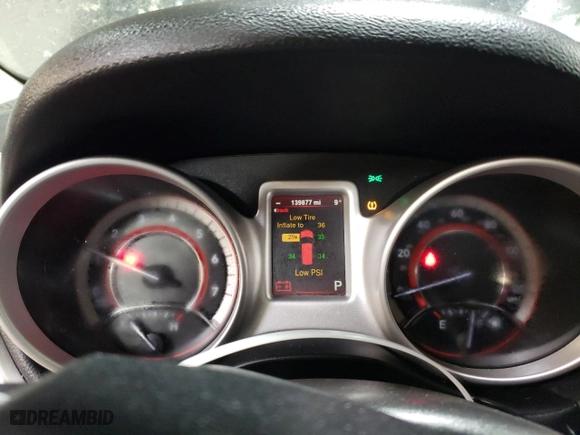 2016 Dodge Journey R/T with VIN 3C4PDDEG2GT242477, listed as a Copart auction lot 88367005 with 139,877 mi miles and Salvage Title. Bid and sale history available at carsss.com. Image 9.