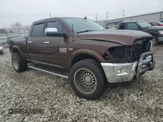 2015 Ram 2500 Laramie with VIN 3C6UR5FJ0FG646431, listed as a Copart auction lot 47999325 with 103,132 mi miles and Salvage Title. Bid and sale history available at carsss.com. Image 4.