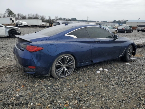 2018 Infiniti Q60 3.0t LUXE with VIN JN1EV7EK6JM340325, listed as a Copart auction lot 42760515 with 98,086 mi miles and Salvage Title. Bid and sale history available at carsss.com. Image 3.