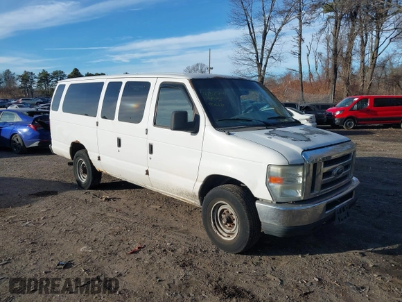2008 Ford Econoline Passenger XL with VIN 1FBSS31L08DB22945, listed as a IAAI auction lot 41315012 with 330,809 mi miles and . Bid and sale history available at DreamBid. Image 1.