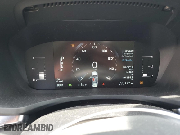2019 Volvo S60 Momentum with VIN 7JR102FK8KG012918, listed as a Copart auction lot 67651554 with 44,784 mi miles and Salvage Title. Bid and sale history available at carsss.com. Image 9.