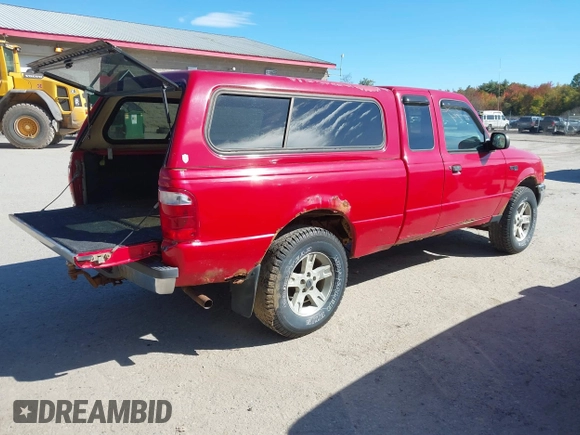 2003 Ford Ranger XL Fleet with VIN 1FTZR15E23TA28067, listed as a IAAI auction lot 40569414 with 114,333 mi miles. Bid and sale history available at carsss.com. Image 4.