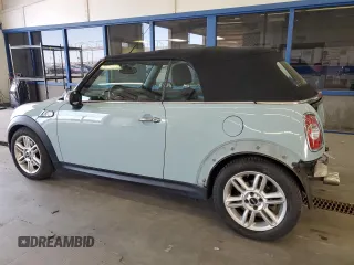 2012 MINI Convertible S с VIN WMWZP3C55CT249664, выставлен на аукционе Copart как лот 63120145 с пробегом 59 197 миль миль и Списание • Salvage title. История ставок и продаж доступна на DreamBid. Изображение 2.