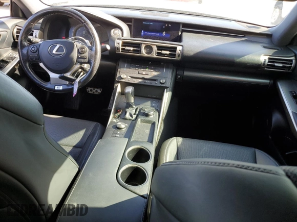 2016 Lexus IS 200t z VIN JTHBA1D29G5029466, wystawiony jako Copart lot #54723165 z przebiegiem 146 296 mil mil oraz Szkoda całkowita • Salvage title. Historia ofert i sprzedaży dostępna na DreamBid. Obrazek 8.