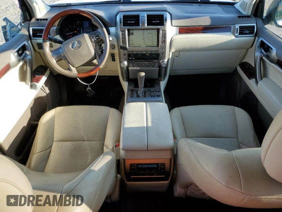 2011 Lexus GX 460 Premium with VIN JTJJM7FX2B5027421, listed as a Copart auction lot 52097425 with 210,362 mi miles and Salvage title. Bid and sale history available at DreamBid. Image 8.