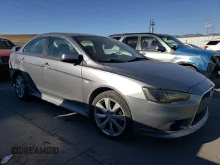 2014 Mitsubishi Lancer GT with VIN JA32U8FW0EU006287, listed as a Copart auction lot 80838564 with 120,652 mi miles and Salvage Title. Bid and sale history available at carsss.com. Image 4.